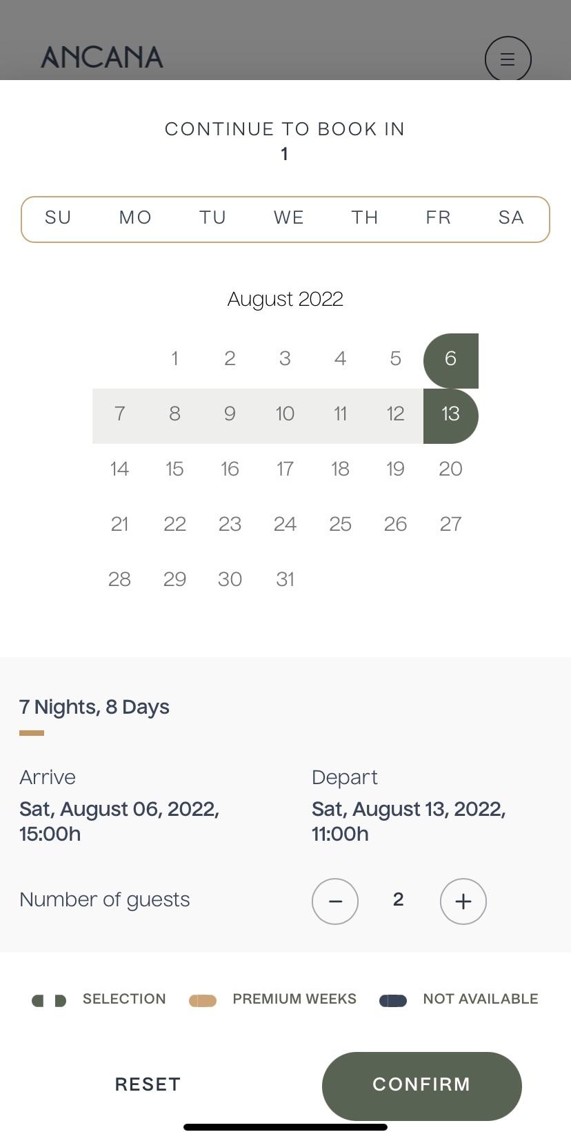 Ancana Scheduling